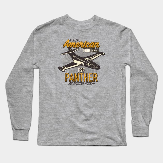 F9F Panther Long Sleeve T-Shirt by Billy Goat TP